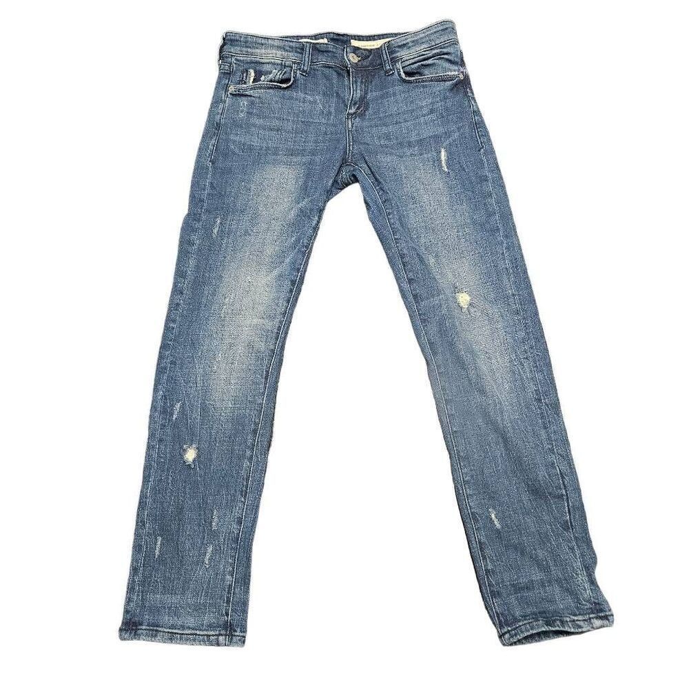 Pilcro and letterpress slim boyfriend jeans